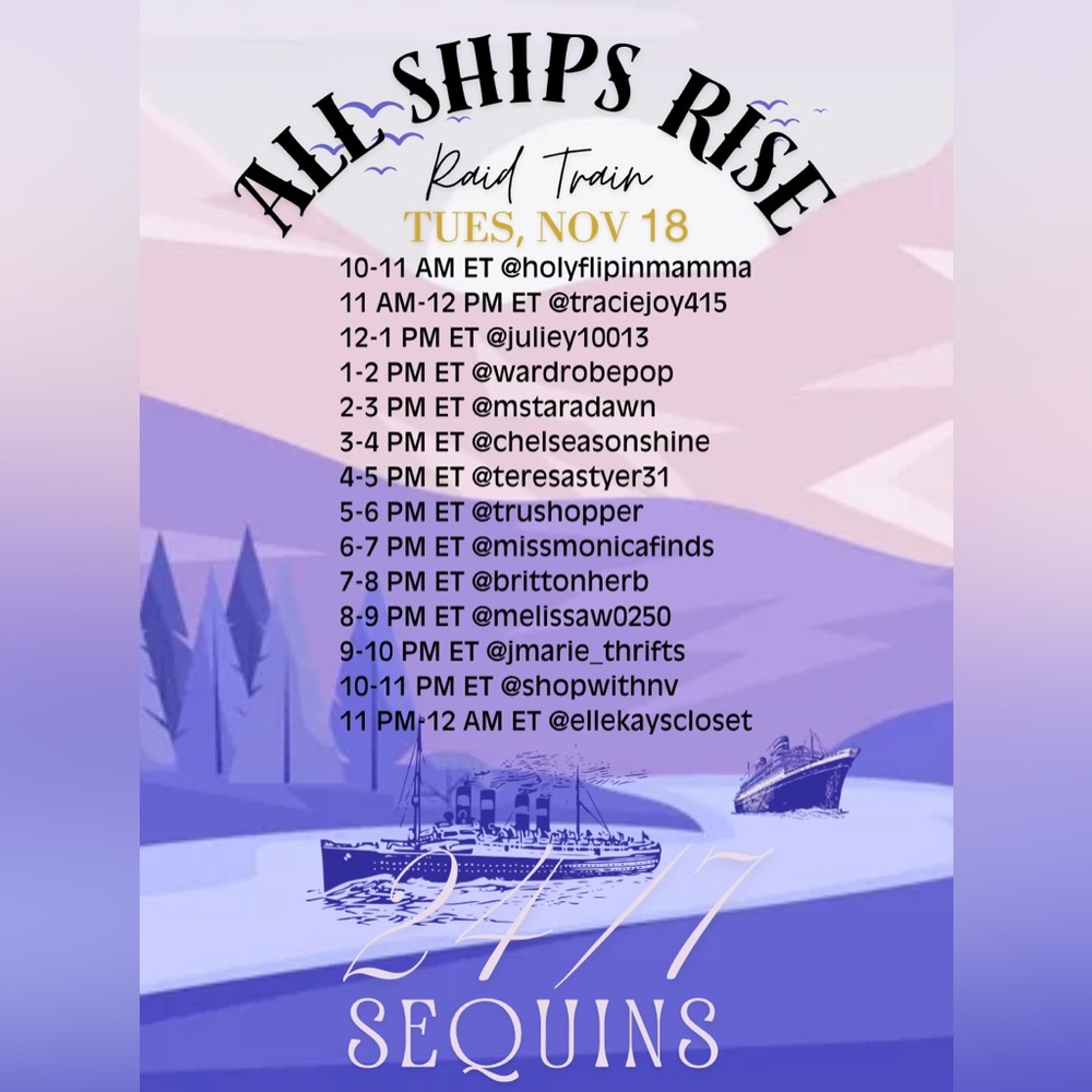 ✨🛳️ All Ships Rise Raid Train 4/28! 🚂✨ - Picture 9 of 13
